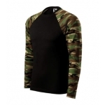 Camouflage LS - Unisex tričko Adler-Malfini